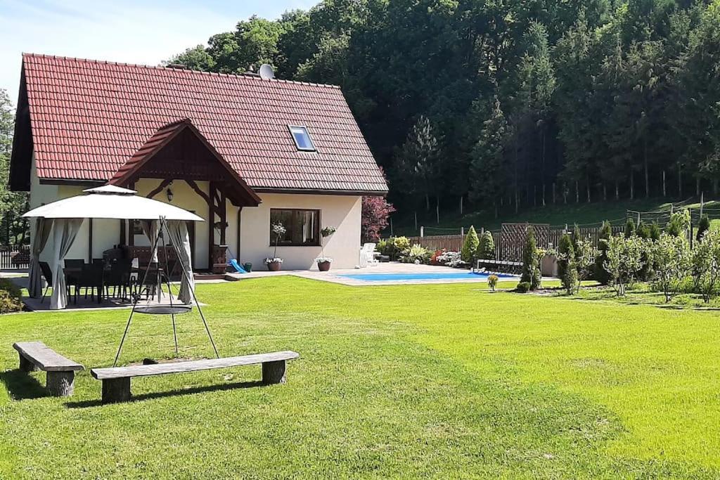 Вилла Dom Na Polanie Brzeznica  Экстерьер фото