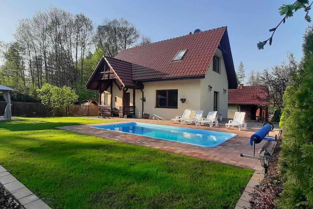 Вилла Dom Na Polanie Brzeznica  Экстерьер фото